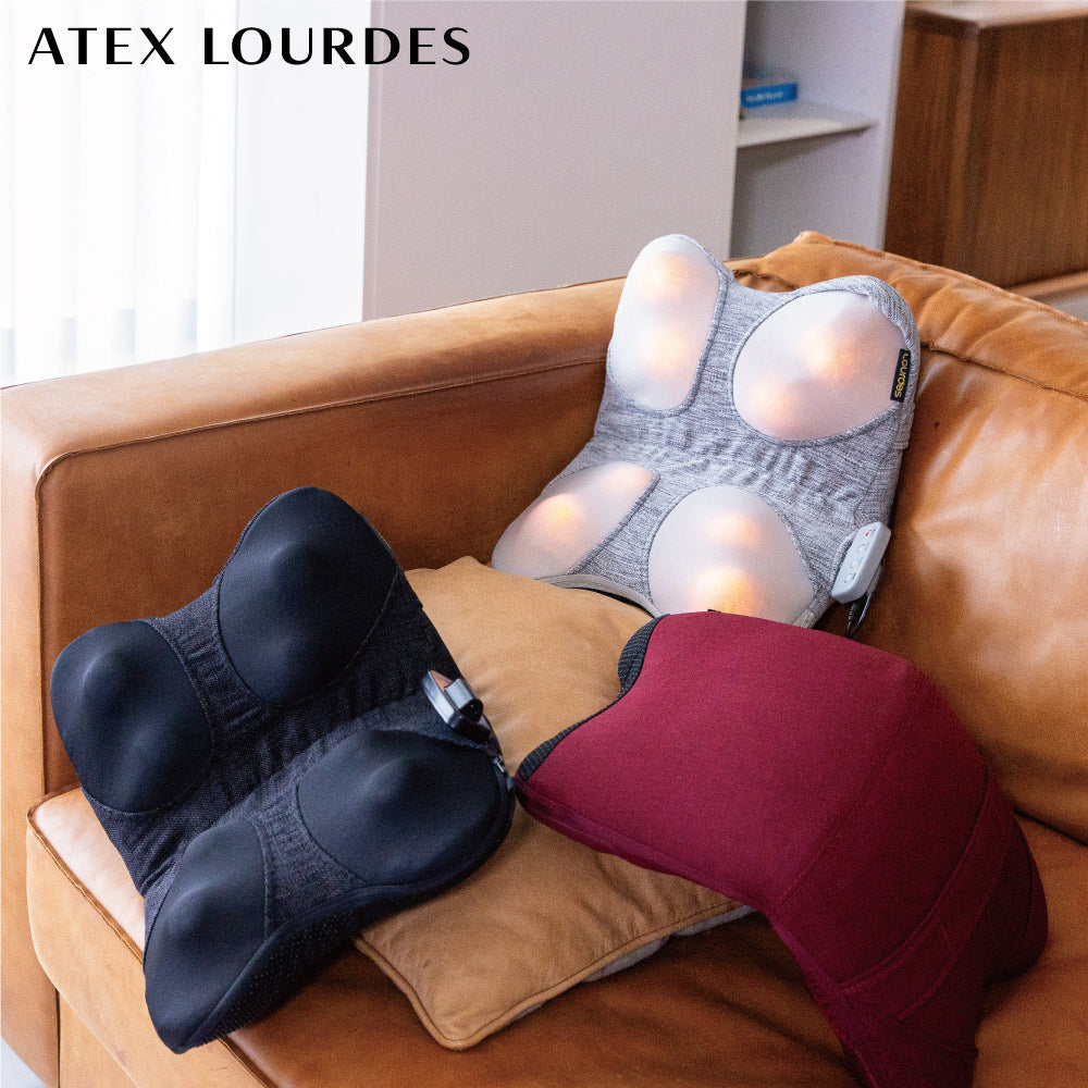 Lourdes V 型溫感推揉按摩枕 AX-HCL348