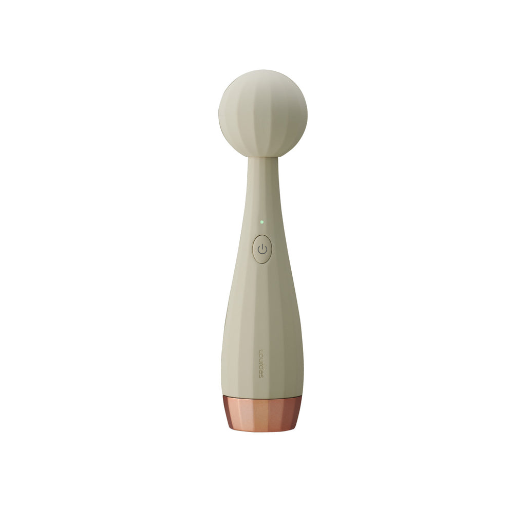 LOURDES  ATEX LOURDES 無線手持振動按摩器 AX-HPL113(暖灰/淡粉)