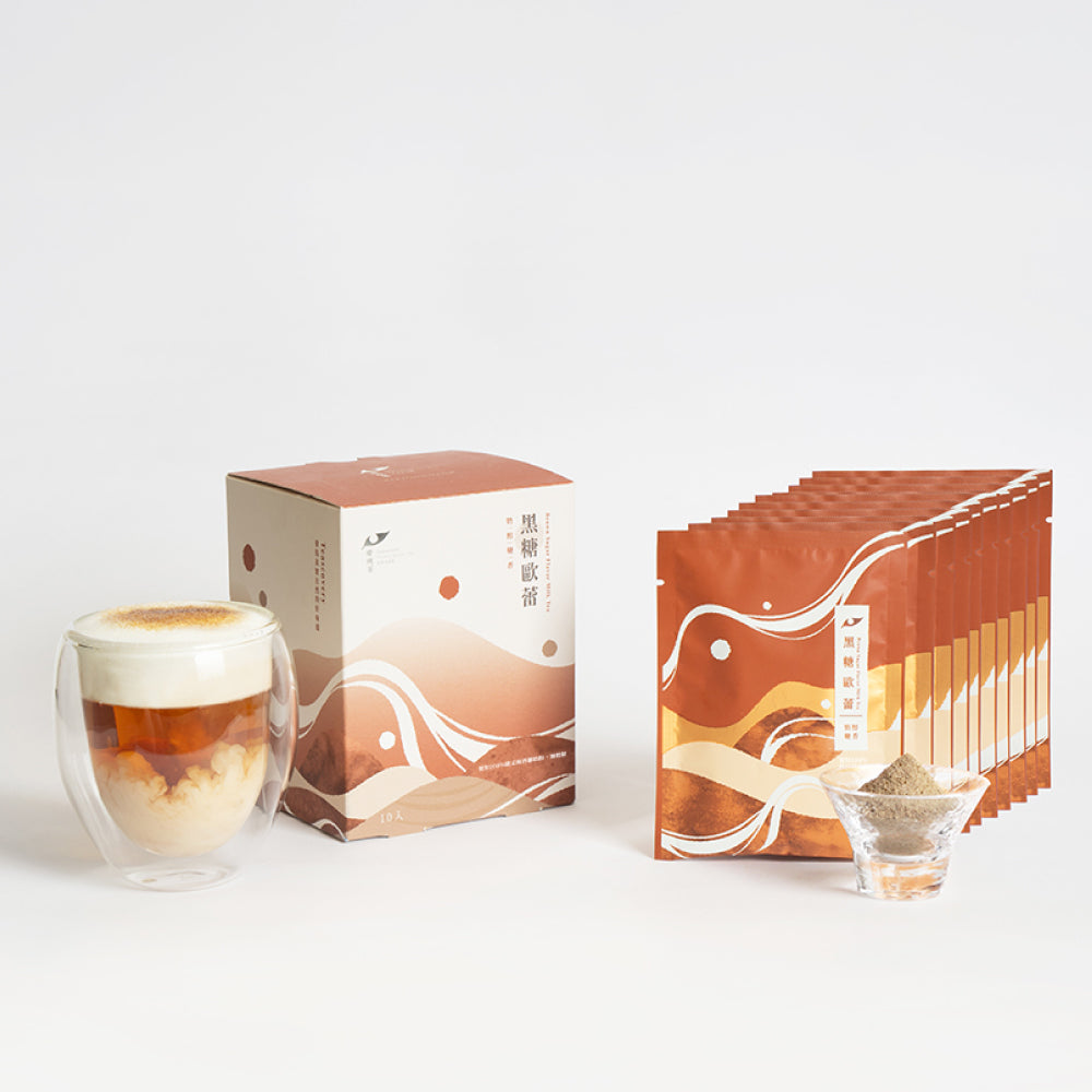 發現茶 Teascovery  【柴燒黑糖風味】黑糖歐蕾（10入/盒）