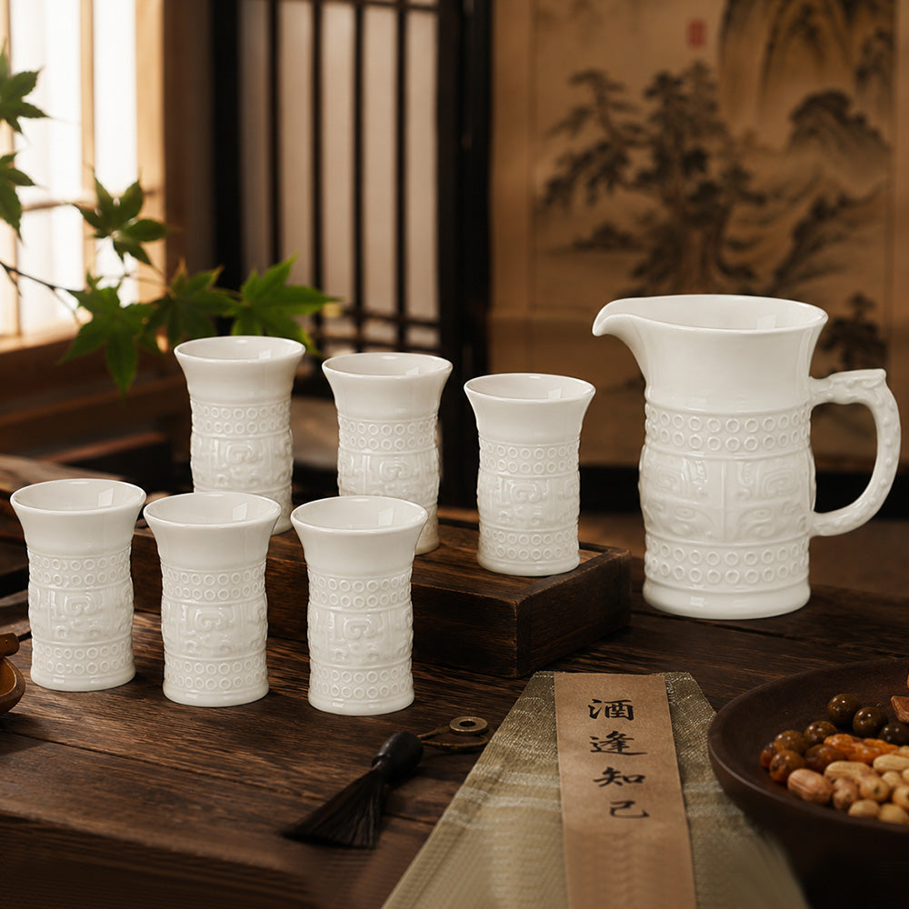 Acera 乾唐軒  唯握雙贏酒器 / 一壺+六杯 / 2色