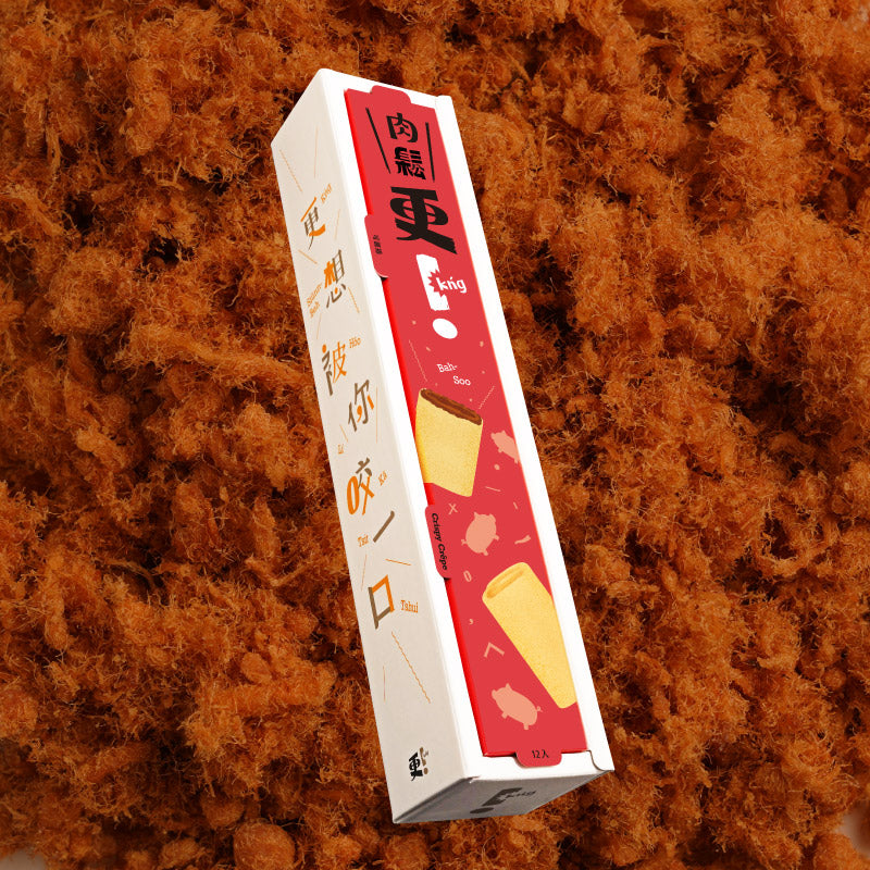 發現茶 Teascovery  更kńg 可麗捲－黃金18兩後腿肉鬆（12入精裝組）