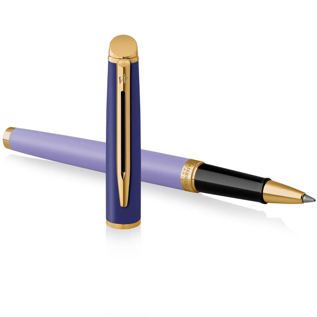 WATERMAN 威迪文 雋雅系列 真彩 紫色金夾 鋼珠筆