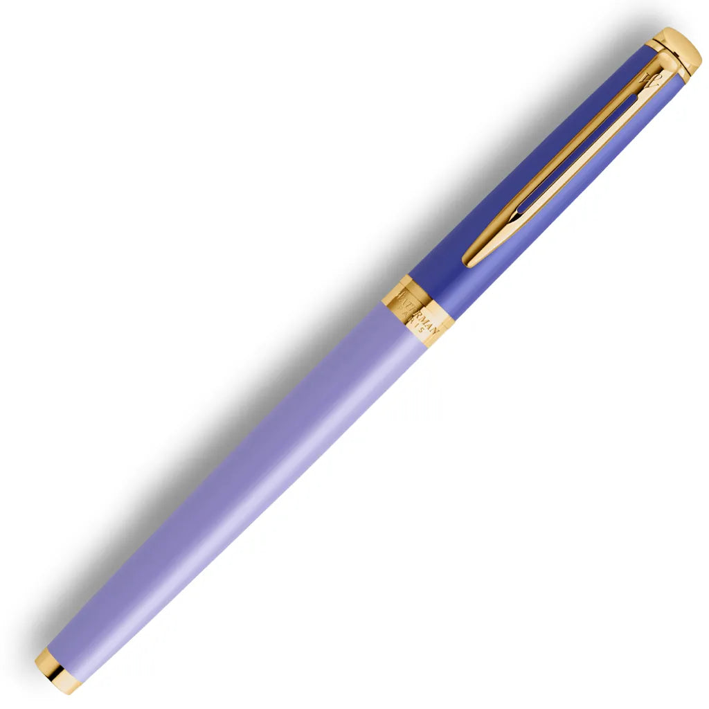 WATERMAN 威迪文 雋雅系列 真彩 紫色金夾 鋼珠筆