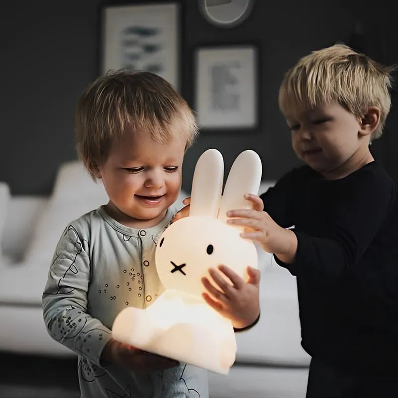荷蘭 Mr Maria Miffy First Light Lamp 米菲兔家族可調光式USB充電軟矽膠燈(30CM)