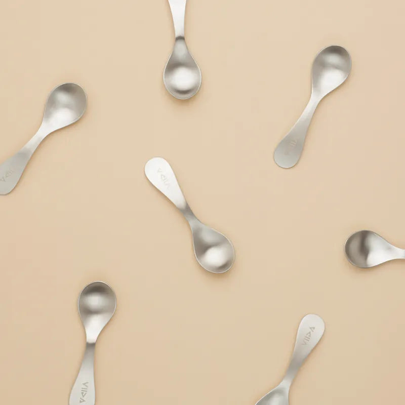 VIIDA  Soufflé 抗菌不鏽鋼兒童匙 3 入組