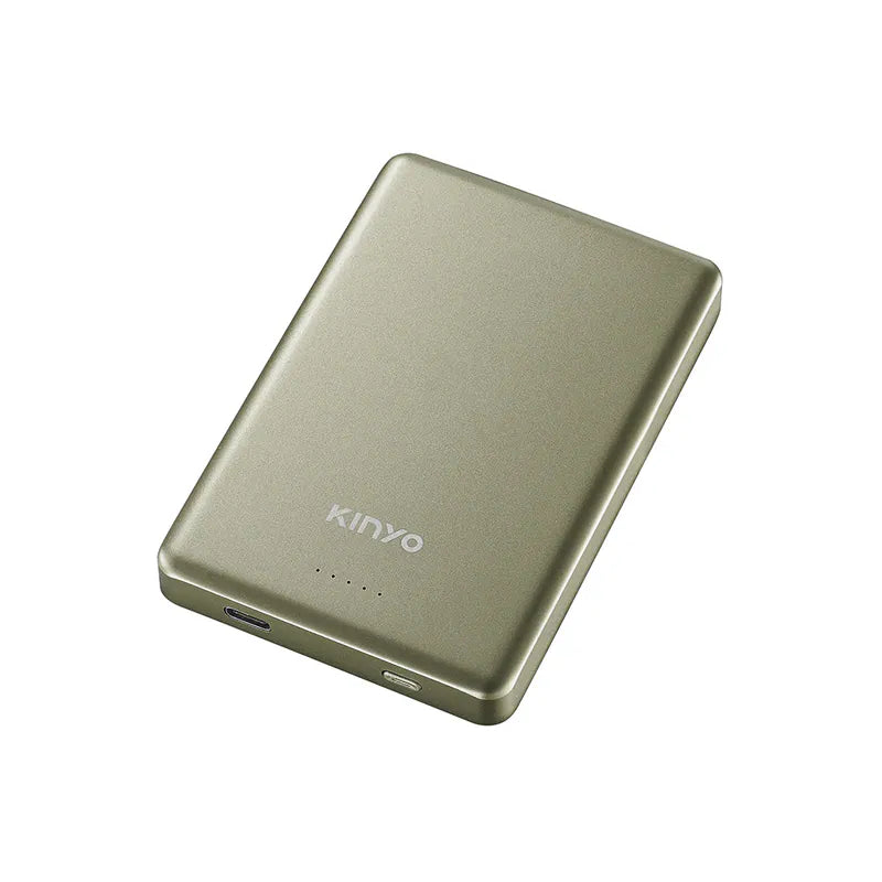 kinyo  超防爆 全固態‧磁吸薄型行動電源 (KPB-2321)