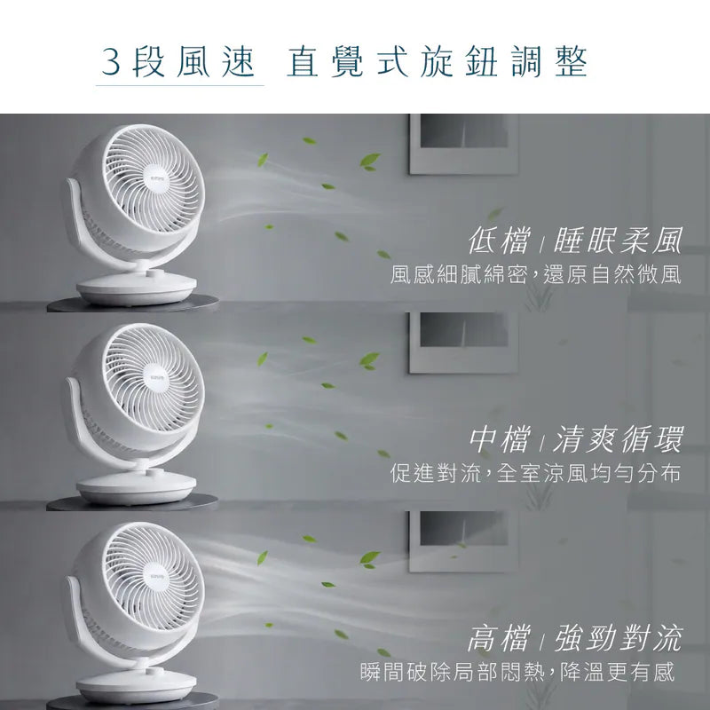 kinyo  6吋輕巧氣旋循環風扇(CCF-6540)