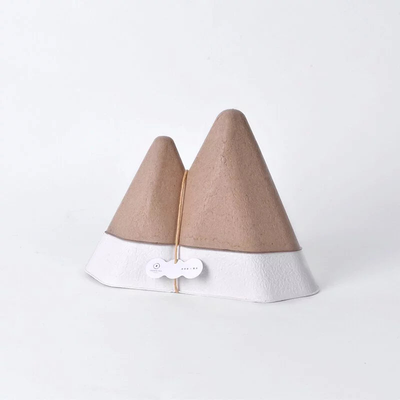 點睛設計 DOTdesign 點茶1869台灣茶系列-山型禮盒2入組(碧螺春綠茶40g+南投凍頂烏龍茶120g)