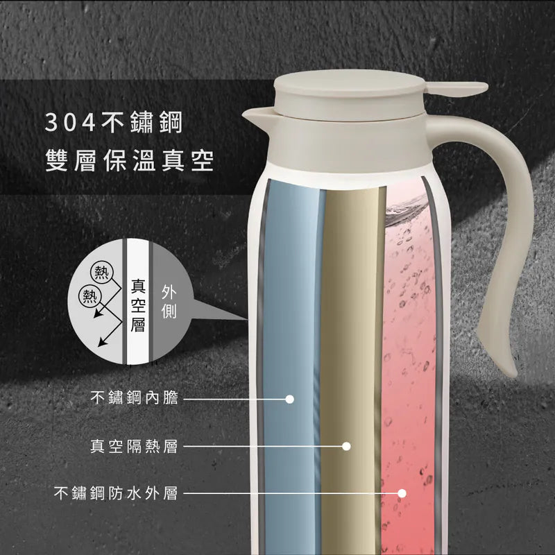 【KINYO】Universe大容量保溫壺1500ml (KIM45)