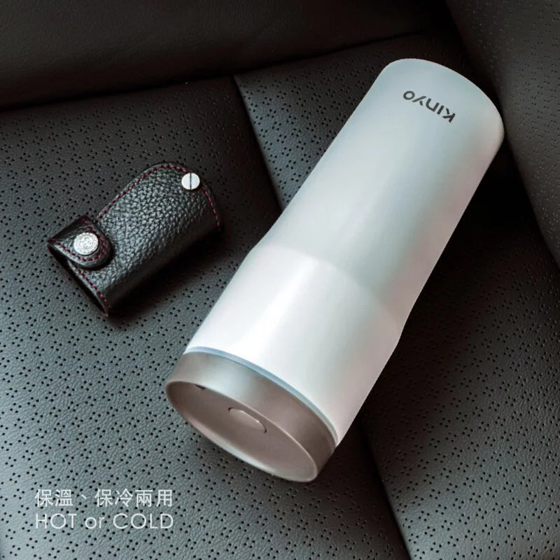 【KINYO】304不鏽鋼車用保溫杯 480ml (KIM-37)