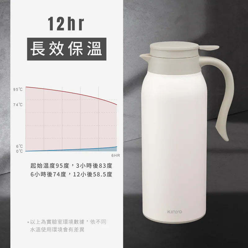 【KINYO】Universe大容量保溫壺1500ml (KIM45)