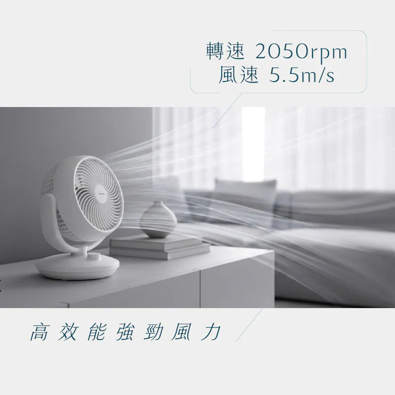 kinyo  6吋輕巧氣旋循環風扇(CCF-6540)