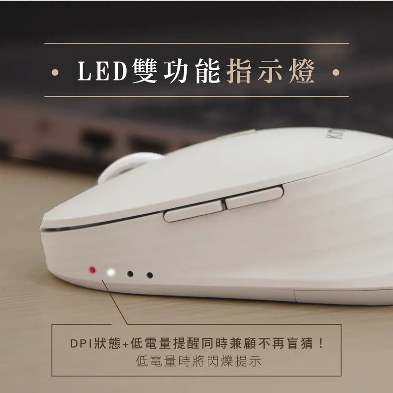 Kinyo 2.4GHz六鍵無線靜音滑鼠 (GKM-555)