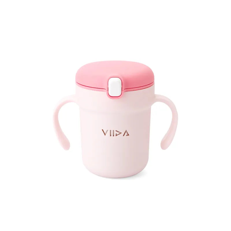 VIIDA  Soufflé 吸管型抗菌不鏽鋼學習杯 330 ml