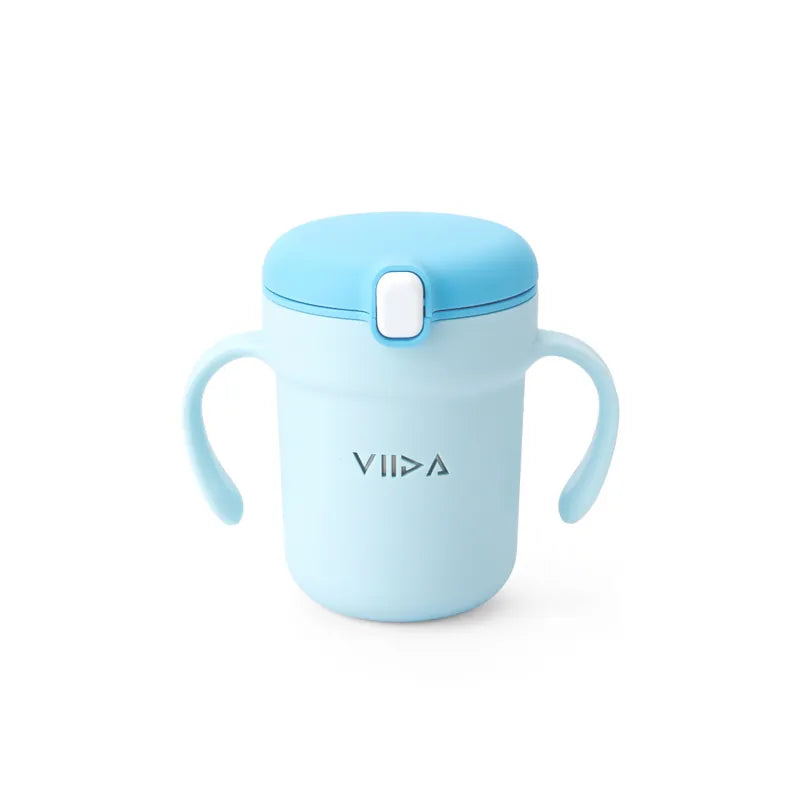 VIIDA  Soufflé 吸管型抗菌不鏽鋼學習杯 330 ml