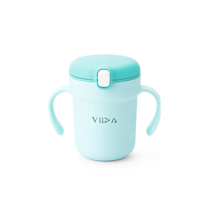 VIIDA  Soufflé 吸管型抗菌不鏽鋼學習杯 330 ml