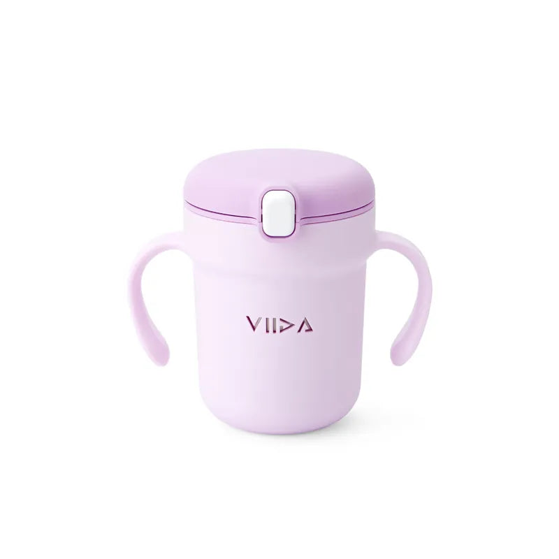 VIIDA  Soufflé 吸管型抗菌不鏽鋼學習杯 330 ml