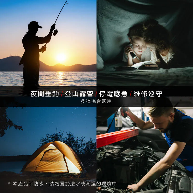 kinyo 多功能雙燈感應頭燈 (LED-7315)