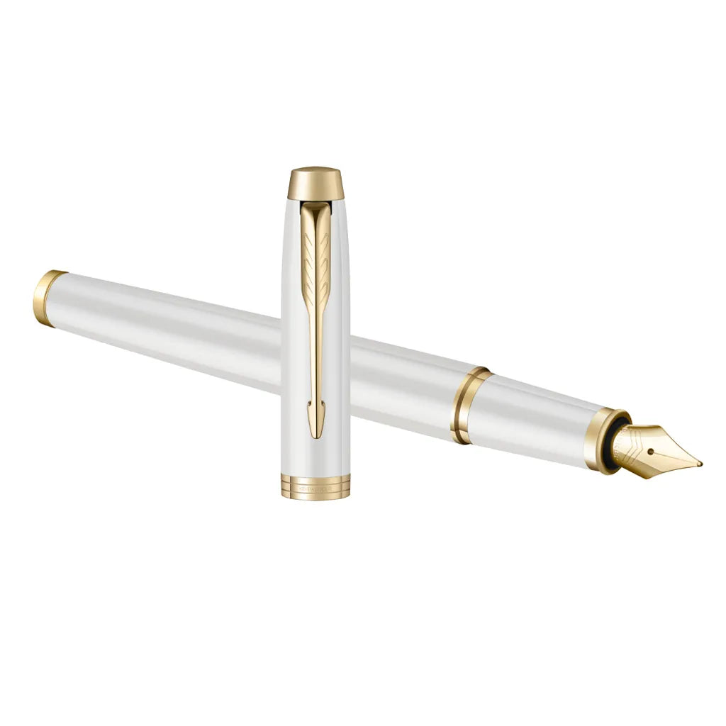 PARKER 派克 IM金屬系列 限量版 珠光白 鋼筆啟程禮盒