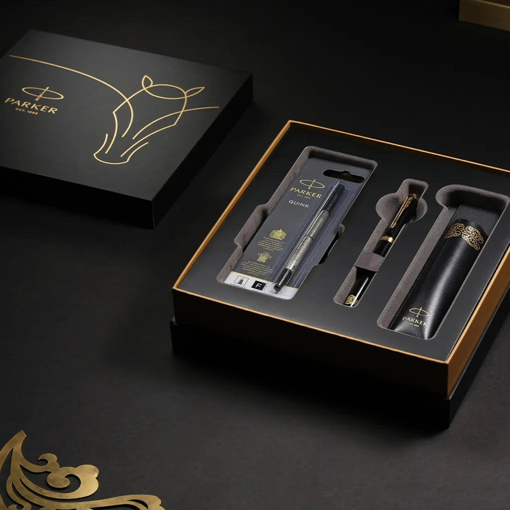 PARKER 派克 新IM系列馬年特別版 馬踏祥雲鋼珠筆禮盒組