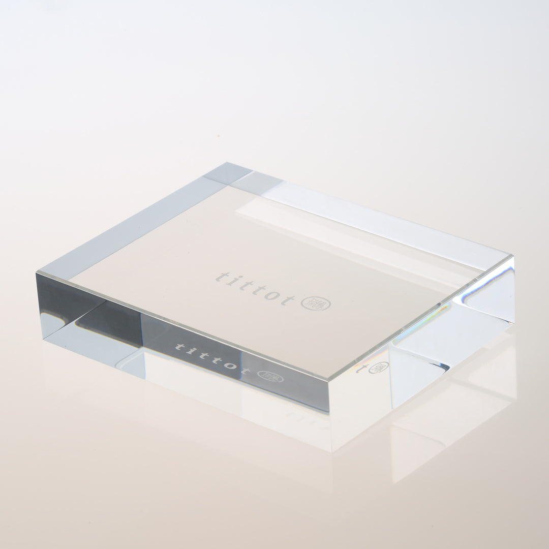 琉園 tittot 透明長方形底座