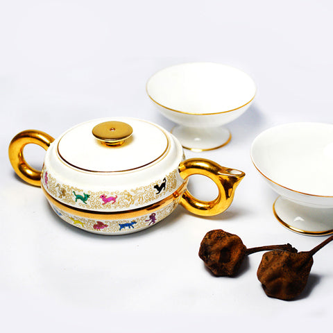 TALES 神話言 故宮神話系列 豆茶器‧動物紋