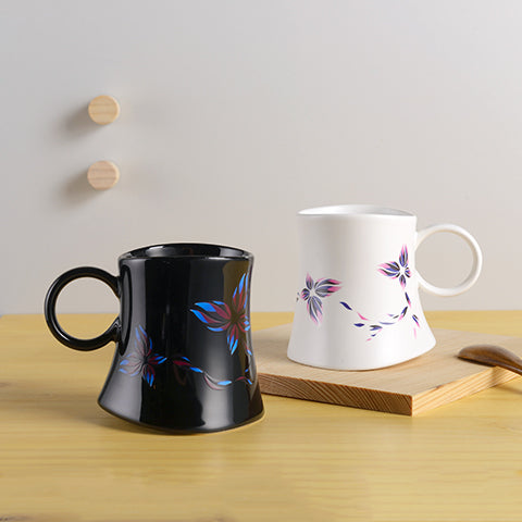 集瓷 cocera 夜與晨 圓舞曲變色杯 兩入組