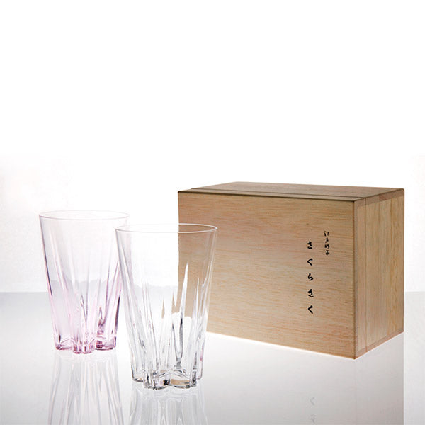 Perrocaliente SAKURASAKU 櫻花杯 雙入同款不同色 一般 透明＆櫻花粉