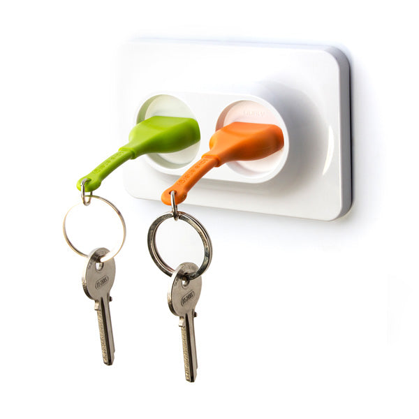 雙不插電鑰匙圈