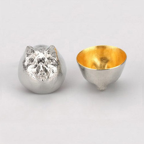 能作 金箔生肖造型杯