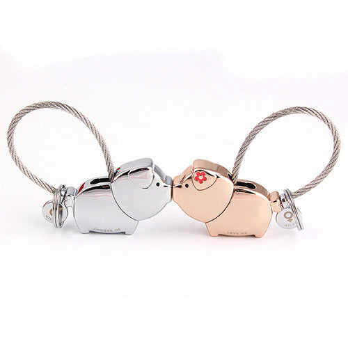 情人小豬豬鑰匙圈Original