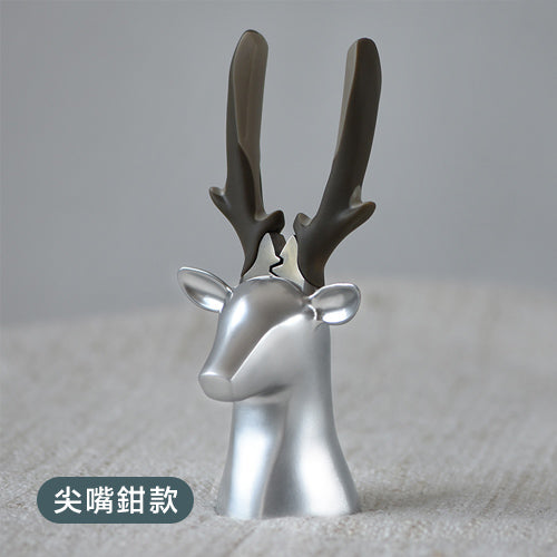 款式圖-尖嘴鉗 霧面/銀