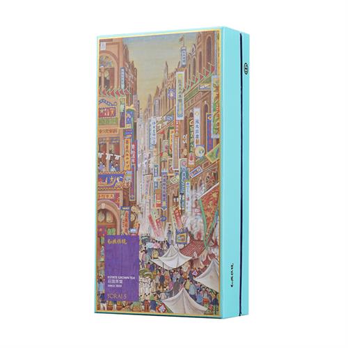 幼瀨伍號 藝術系列〈郭雪湖 南街殷賑〉精裝禮盒