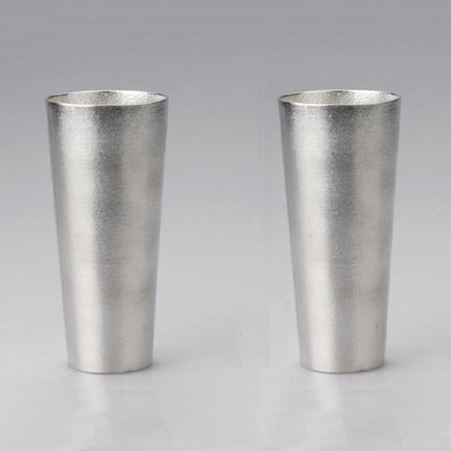 日本能作 NOUSAKU 純錫啤酒杯組 - L