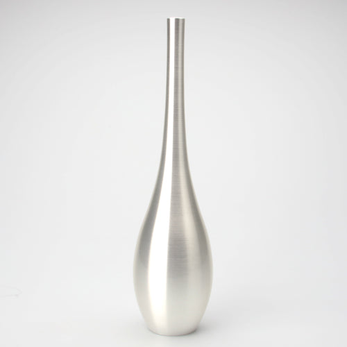 日本能作 銀彩曾呂利花瓶 -L