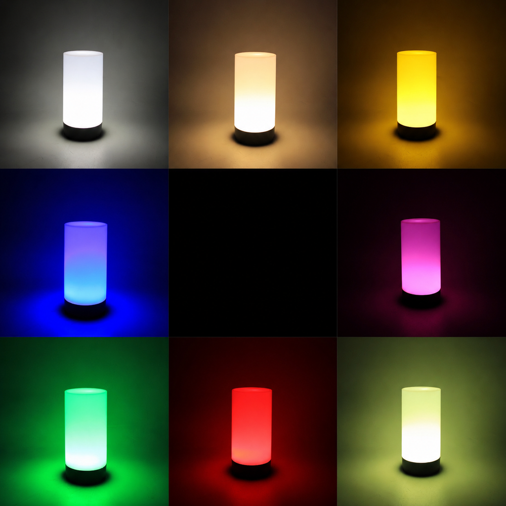 led充電圓柱小夜燈