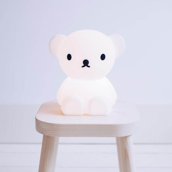 荷蘭 Mr Maria Boris First Light Lamp 米菲兔家族可調光式USB充電軟矽膠燈