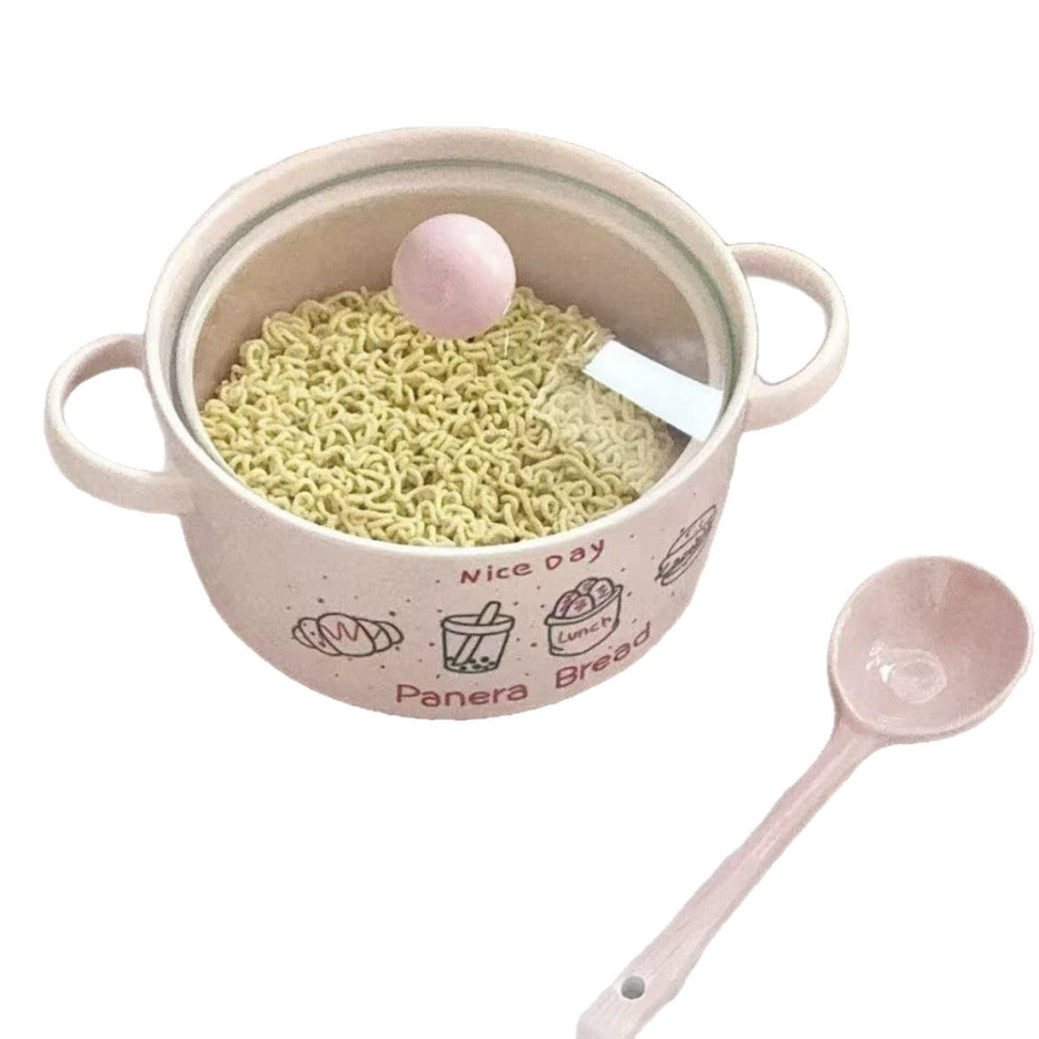 家居生活雜貨舖 速食塗鴉泡麵碗餐具組