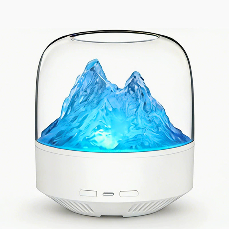 七色漸層定時香氛機加濕器