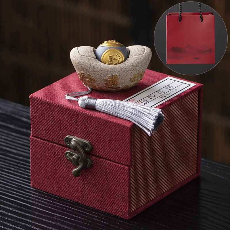 創意小物館 財運轉珠元寶擺飾