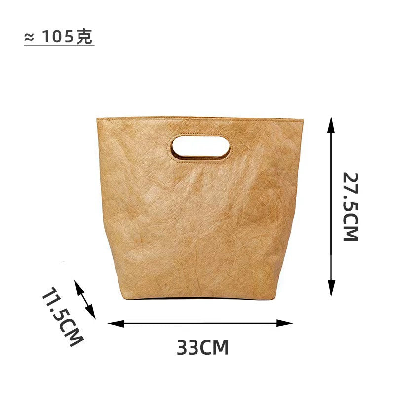 客製化LOGO帶內襯杜邦紙袋