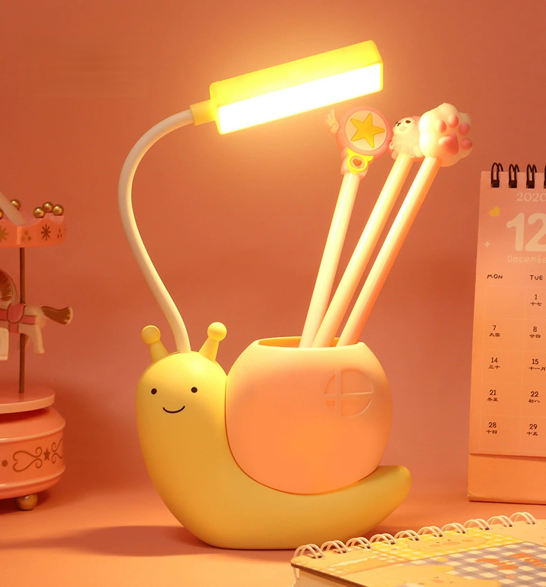 卡通創意學習檯燈 led充電護眼檯燈 幼兒園兒童檯燈小禮物