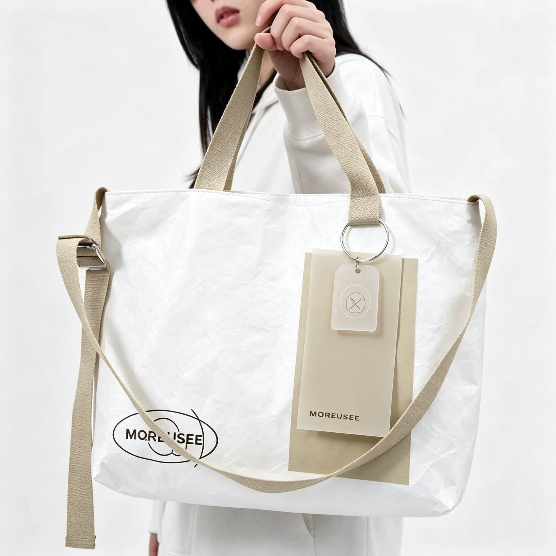 客製化logo大容量環保立體手提袋