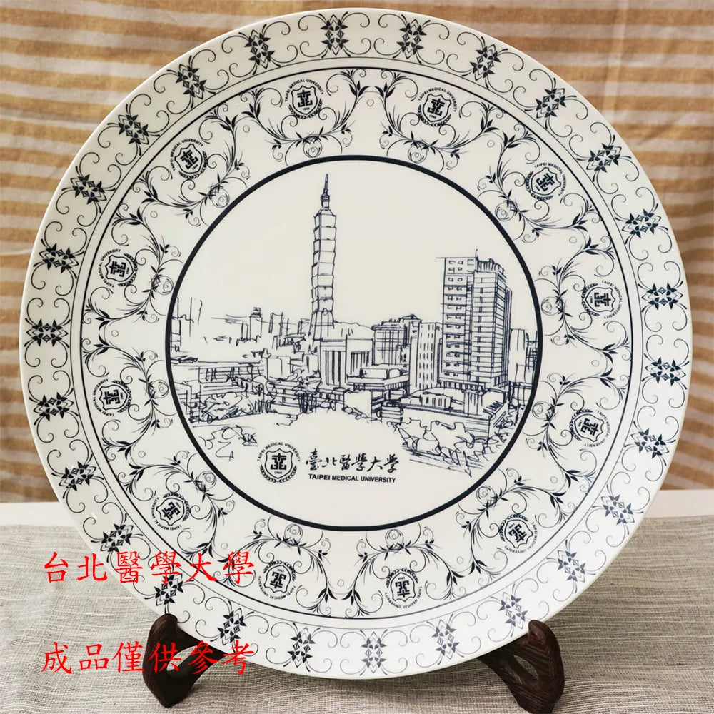 陶緣彩瓷 客製化瓷盤 傳圖客製款骨瓷盤(自備圖案)