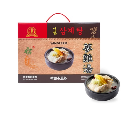 金蔘 GINSENG 韓國蔘雞湯禮盒_1Kg*3入