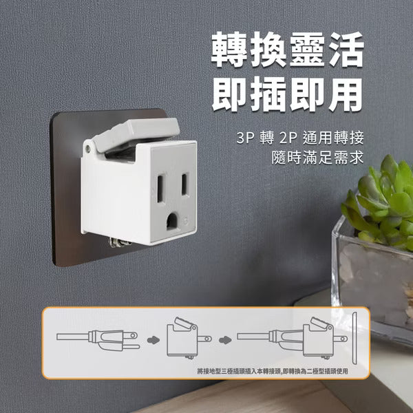 PC Park PU-320 3轉2省力轉接頭
