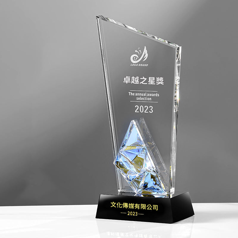 炫彩水晶獎座 A款