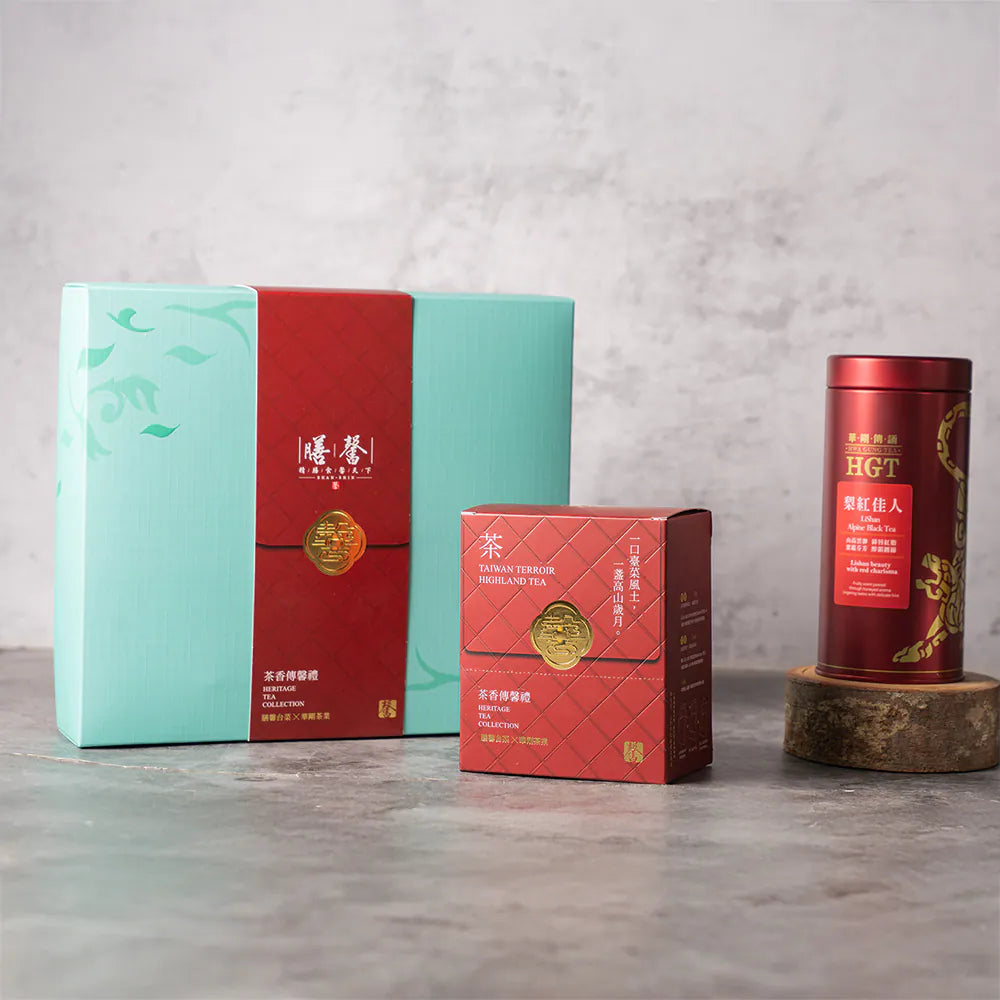 膳馨 SHAN SHIN x 華剛茶葉 限量茶香傳馨禮(梨山高冷紅茶+梨山高冷烏龍+梨山醇韻紅烏龍)