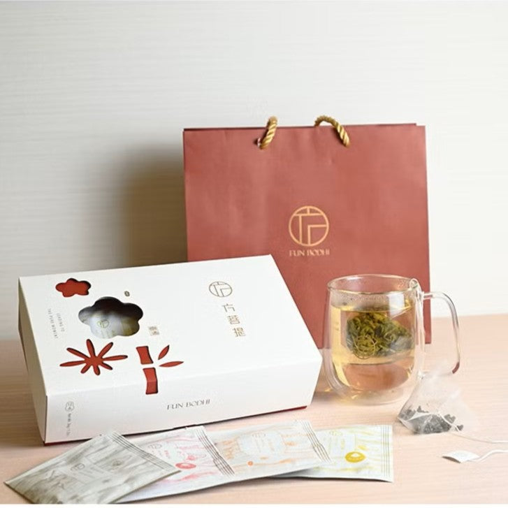 方菩提【四季茶韻】台灣阿里山高山瑰蜜紅茶 三角立體原葉茶包禮盒