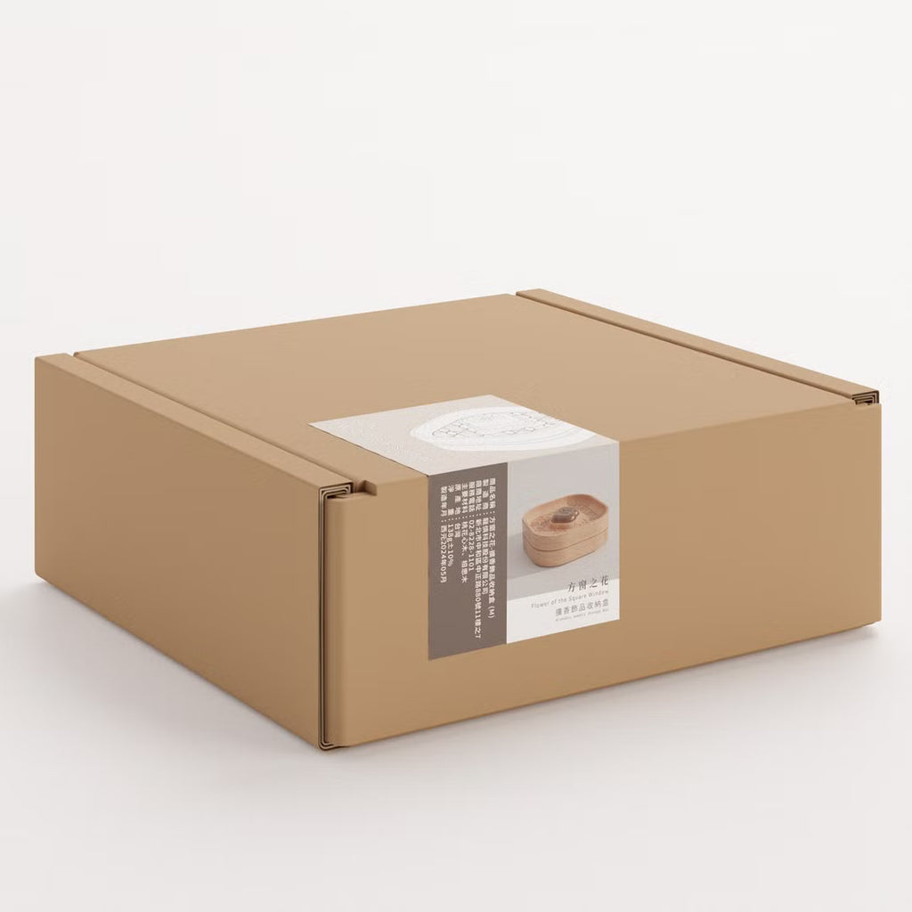 獨木設計 UniWoodesign  方窗之花 - 擴香飾品收納盒
